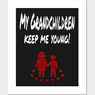 Grandchildren t-shrit Posters and Art